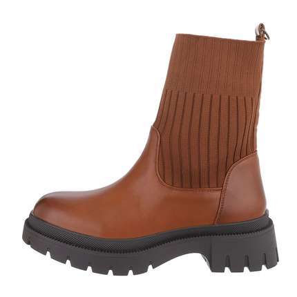 Damen Klassische Stiefeletten - camel Gr. 37