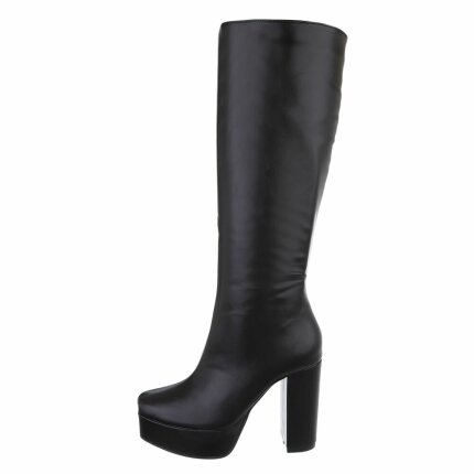 Damen High-Heel Stiefel - black - 12 Paar