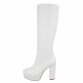 Damen High-Heel Stiefel - white