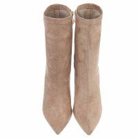 Damen High-Heel Stiefeletten - khaki