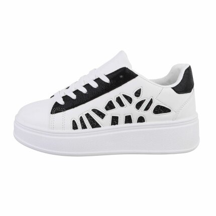 Damen Low-Sneakers - black - 12 Paar