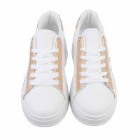 Damen Low-Sneakers - champagne