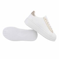 Damen Low-Sneakers - gold