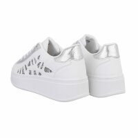 Damen Low-Sneakers - silver