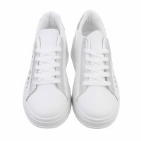Damen Low-Sneakers - silver