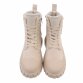 Damen Schnürstiefeletten - beige