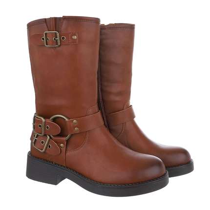 Damen Western- & Bikerboots - camelpu