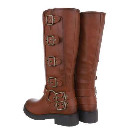 Damen Western- & Bikerboots - camelpu