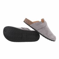 Damen Pantoletten - grey