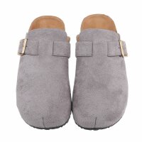 Damen Pantoletten - grey