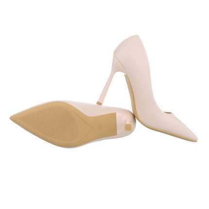 Damen High-Heel Pumps - beige