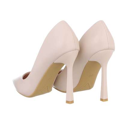 Damen High-Heel Pumps - beige