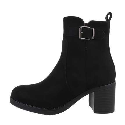 Damen High-Heel Stiefeletten - black Gr. 40