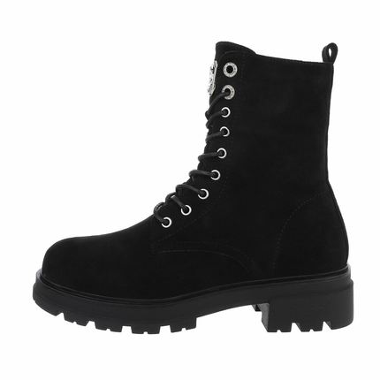 Damen Schnürstiefeletten - black