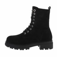 Damen Schnürstiefeletten - black