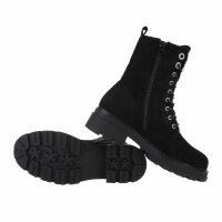Damen Schnürstiefeletten - black