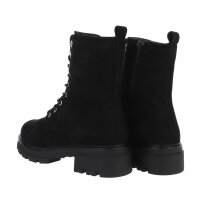 Damen Schnürstiefeletten - black