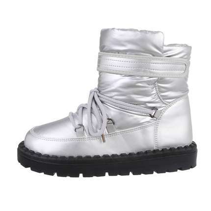 Damen Winterstiefeletten - silvery