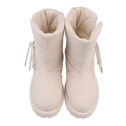 Damen Winterstiefeletten - beige