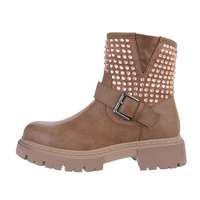 Damen Western- & Bikerboots - khaki