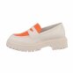 Damen Slipper - orange Gr. 40