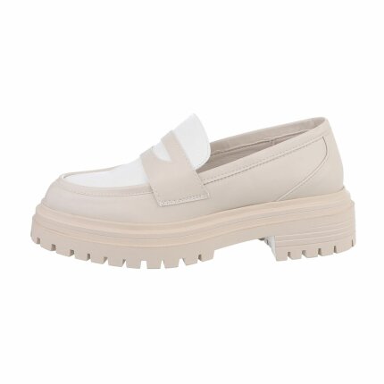 Damen Slipper - white Gr. 37