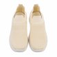 Damen Low-Sneakers - beige