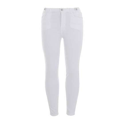 Damen High Waist Jeans von Laulia - white