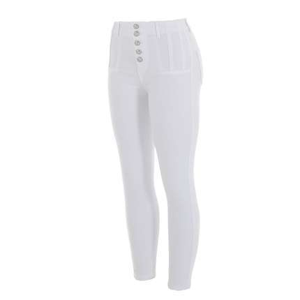 Damen High Waist Jeans von Laulia - white