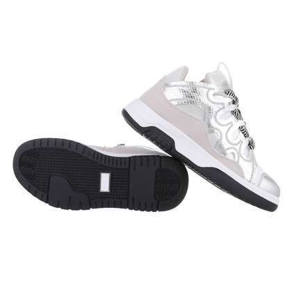 Damen Low-Sneakers - silver