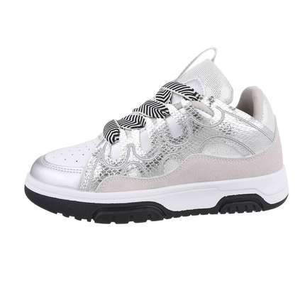 Damen Low-Sneakers - silver Gr. 36