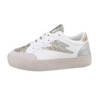 Damen Low-Sneakers - gold