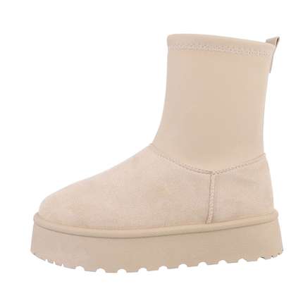 Damen Winterstiefeletten - beige - 12 Paar