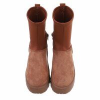 Damen Winterstiefeletten - camel