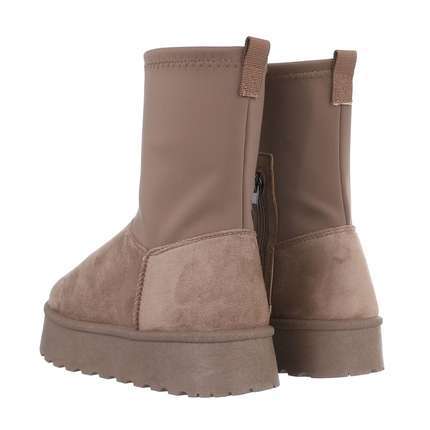 Damen Winterstiefeletten - khaki