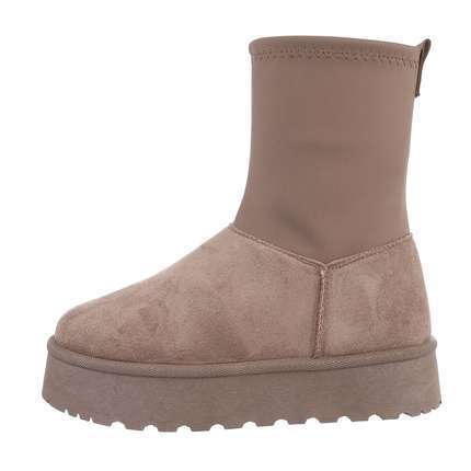 Damen Winterstiefeletten - khaki Gr. 41