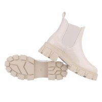 Damen Chelsea Boots - beigemir
