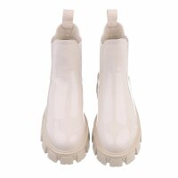 Damen Chelsea Boots - beigemir