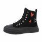 Damen High-Sneakers - black