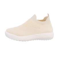 Damen Low-Sneakers - beige