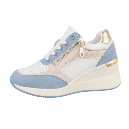 Damen High-Sneakers - ltblue