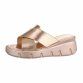 Damen Keilsandaletten - rosegold
