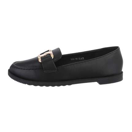 Damen Slipper - black Gr. 37