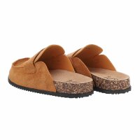 Damen Pantoletten - camel