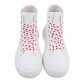 Damen High-Sneakers - fushia