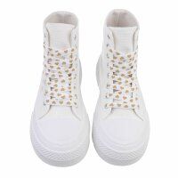 Damen High-Sneakers - gold