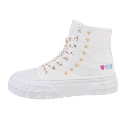 Damen High-Sneakers - gold Gr. 37