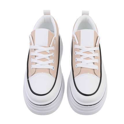 Damen High-Sneakers - apricot