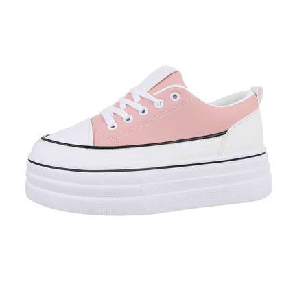 Damen High-Sneakers - pink - 12 Paar
