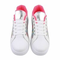 Damen Low-Sneakers - rosered